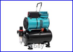 Royal Max Tc-862t On-demand Airbrush Compressor With 3 Litre Tank & Cooling Fan