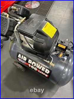 SAC10030 Sealey 100 Litre 3HP Direct Drive Air Compressor V Twin Pump