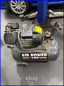 SAC10030 Sealey 100 Litre 3HP Direct Drive Air Compressor V Twin Pump