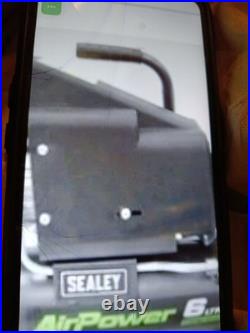 SEALEY AIR POWER 6 LITRE COMPRESSOR oil direct DIRECT DRIVE h57 SAC0610E. V3