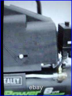 SEALEY AIR POWER 6 LITRE COMPRESSOR oil direct DIRECT DRIVE h57 SAC0610E. V3