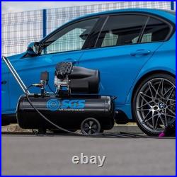 SGS 100 Litre Air Compressor 13.8CFM 3.0HP with Twin Air Outlets Direct Drive