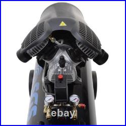 SGS 100 Litre Air Compressor & 5 Pc Air Tool Kit, 13.8CFM 3HP, Twin Air Outlets