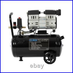 SGS 24 Litre Silent Air Compressor Low Noise 0.75HP 115PSI 220V 4.6CFM