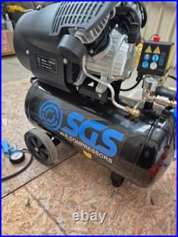 SGS 50 LITRE AIR COMPRESSOR VTwin