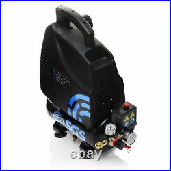 SGS 6 Litre Oil-Less Direct Drive Air Compressor & 5 Piece Tool Kit 5.7CFM, 1