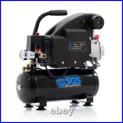 SGS 8 Litre Direct Drive Air Compressor & Starter Kit 5.5CFM 1.1HP