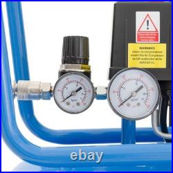 SGS 90 Litre Belt Drive Air Compressor Heavy Duty 14CFM, 3HP & Twin Air Outlets