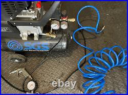 SGS Air Compressor 24 Litre Direct Drive, 9.6CFM 2.5HP with Twin Air Outlets+ at