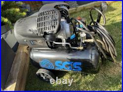 SGS Compressor 50 Litres Plus 15m Hose And Accessories