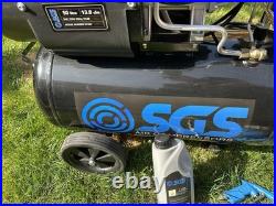SGS Compressor 50 Litres Plus 15m Hose And Accessories