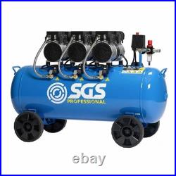 SGS Pro Super Silent 100 Litre Air Compressor 13.6 CFM 3 HP 115 PSI