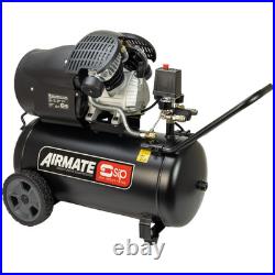SIP05325 SIP Airmate DDVT 3HP V-Twin Direct Drive Air Compressor 50 Litre