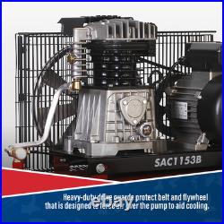 Sealey 150Litres 3hp Compressor Belt Drive With Cast Cylinders 380L/min SAC1153B