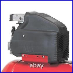 Sealey 50 Litre Direct Drive Air Compressor With Integrated Hose Reel 2hp