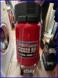 Sealey 50Litre Air Compressor Fully Serviced & Tested 90-Day Warranty