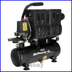 Sealey 6 Litre Oil Free Low Noise Direct Drive Air Compressor 1hp Sealey 6 Litre Oil Free Low Noise Direct Drive Air Compressor 1hp
