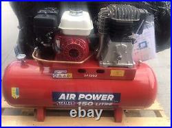 Sealey SA1565 Air Compressor 150 Litre Belt Drive Petrol Engine 6.5hp (A)