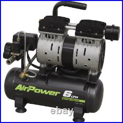 Sealey SAC0607S Direct Drive Low Noise Air Compressor 6 Litre 240v