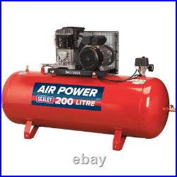 Sealey SAC1203B Air Compressor 200 Litre 240v
