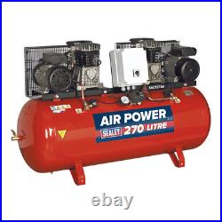 Sealey SAC1276B Air Compressor 270 Litre 240v