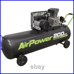 Sealey SAC20030B Belt Drive Air Compressor 200 Litre 240v