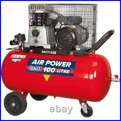 Sealey SAC2103B Air Compressor 100 Litre 240v