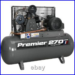 Sealey SAC32775B Belt Drive Air Compressor 270 Litre 415v