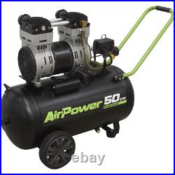 Sealey SAC5016S Direct Drive Low Noise Air Compressor 50 Litre 240v