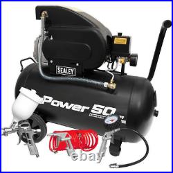 Sealey SAC5020APK Direct Drive Air Compressor 50 Litre 240v