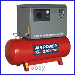 Sealey SAC72775BL Low Noise Air Compressor 270 Litre 415v