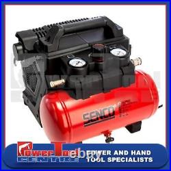 Senco Mini AC19306BLUK Low Noise Air Compressor 6L Litre 110V 120litres/min