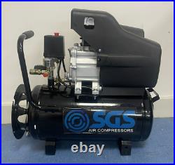 Sgs Sc24s 24 Litre Direct Drive Air Compressor With Hose Reel Rs1637