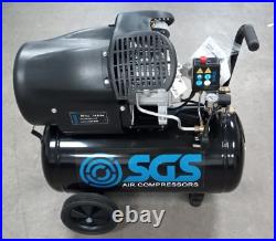 Sgs Sc50v 50 Litre Direct Drive V-twin High Power Air Compressor Rs1021