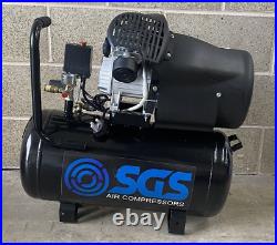 Sgs Sc50v 50 Litre Direct Drive V-twin High Power Air Compressor Rs1294