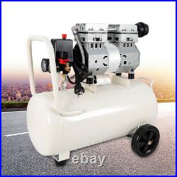 Silent Air Compressor 35 Litre Oil Free 850W 116psi/8Bar Low Noise 53dB 70L/min