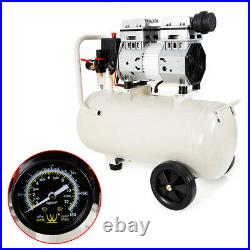 Silent Air Compressor 35 Litre Oil Free 850W 116psi/8Bar Low Noise 53dB 70L/min