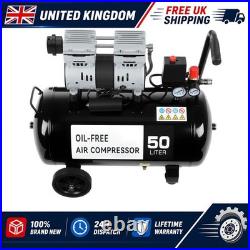 Silent Air Compressor 50 Litre Oil Free 220V/ 50HZ 1600RPM BrandNew New Brand