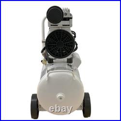 Silent Air Compressor 750W Low Noise 25 Litre Oil Free For Inflator & Air Tools