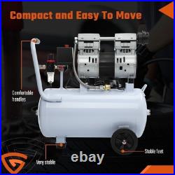 Silent Air Compressor Low Noise 24 Litre Oil Free Gearzaar Professional Tool Silent Air Compressor Low Noise 24 Litre Oil Free Gearzaar Professional Tool