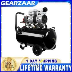 Silent Air Compressor Low Noise 50 Litre Oil Free 220V 1600RPM BrandNew UK Best