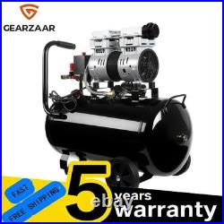 Silent Air Compressor Low Noise 50 Litre Oil Free 220V 1600RPM BrandNew UK Gear
