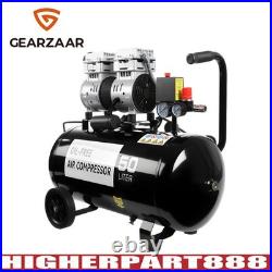 Silent Air Compressor Low Noise 50 Litre Oil Free 220V/ 50HZ 1600RPM BrandNew