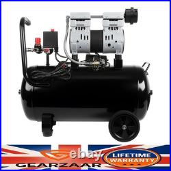 Silent Air Compressor Low Noise 50 Litre Oil Free 220V/ 50HZ 1600RPM BrandNew