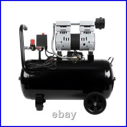 Silent Air Compressor Low Noise 50 Litre Oil Free 220V/ 50HZ 1600RPM New Gear