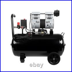Silent Air Compressor Low Noise 50 Litre Oil Free 5.2 CFM 8 BAR 220V 1600RPM UK Silent Air Compressor Low Noise 50 Litre Oil Free 5.2 CFM 8 BAR 220V 1600RPM UK
