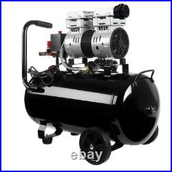 Silent Air Compressor Low Noise 50 Litre Oil Free 5.2 CFM 8 BAR 220V 1600RPM UK Silent Air Compressor Low Noise 50 Litre Oil Free 5.2 CFM 8 BAR 220V 1600RPM UK