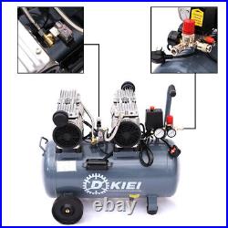 Silent Air Compressor Low Noise 50 Litre Oil Free Compressor 3.5HP 1400 rpm 60dB Silent Air Compressor Low Noise 50 Litre Oil Free Compressor 3.5HP 1400 rpm 60dB