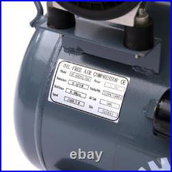 Silent Air Compressor Low Noise 50 Litre Oil Free Compressor 3.5HP 1400 rpm 60dB Silent Air Compressor Low Noise 50 Litre Oil Free Compressor 3.5HP 1400 rpm 60dB