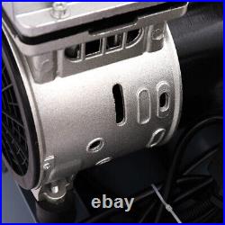 Silent Portable 50L Litre Air Compressor 3.5HP 9.6CFM Oil Free 8 Bar / Low Noise